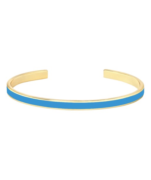 Bracelet jonc Bangle Bleu Myosotis livraison et retour toujours gratuits