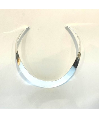 Collier torque Luna en argent massif de votre