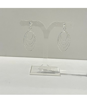 Boucles d'oreilles Circle Argent 925 en ligne des produits 