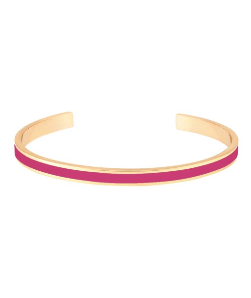 Bracelet jonc Bangle Rose Cabaret Fin de série