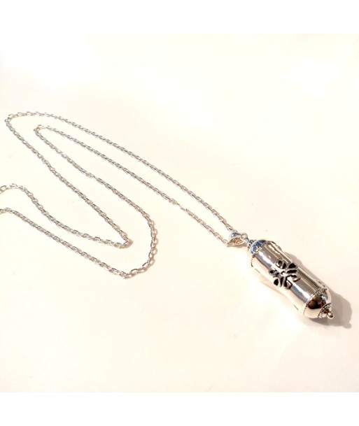 Collier en argent avec pendentif à message secret Comment ça marche