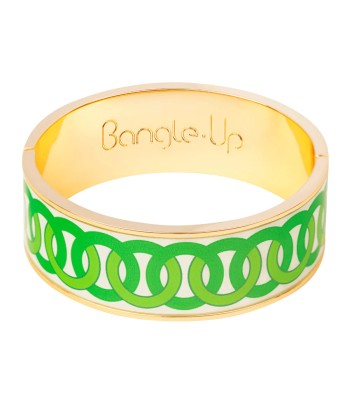 Bracelet Ring Print Green Flash Bangle Up Faites des économies