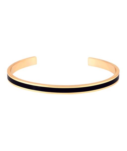 Bracelet jonc noir Bangle Up pas chere