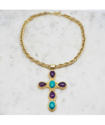 Collier Faith Turquoise Améthyste Niiki Paris l'achat 