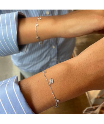 Bracelet Montaigne argent et charms ou a consommer sur place