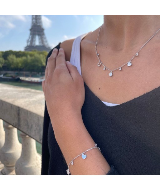 Collier Montaigne Argent et charms Les magasins à Paris