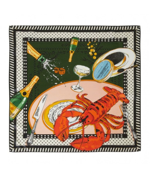 Foulard Medium Champagne et Caviar Wild By Hipanema Pour