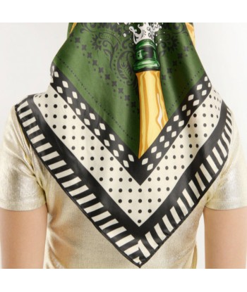 Foulard Medium Champagne et Caviar Wild By Hipanema Pour