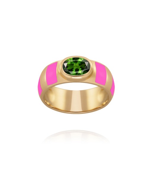 Bague Delphine rose fluo en ligne