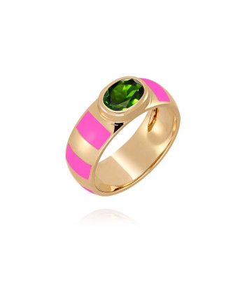 Bague Delphine rose fluo en ligne