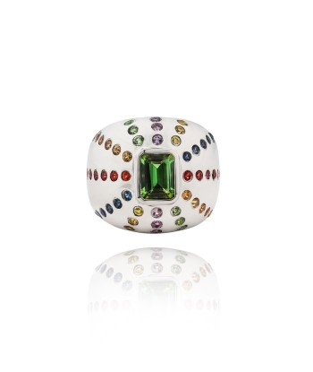 Bague Marteen Argent - rainbow Profitez des Offres !