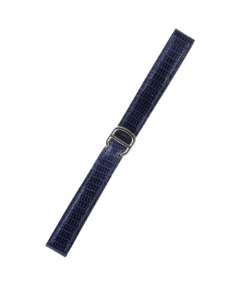 Cartier Tank - Bracelet montre cuir - Lézard (noir, bleu, marron, rouge, himalaya) À commander