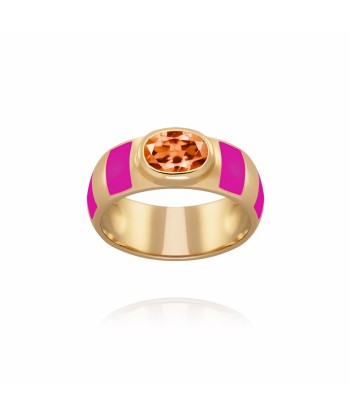 Bague Delphine fuchsia solde