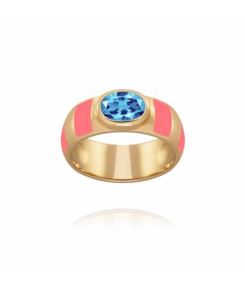 Bague Delphine Corail fluo shop