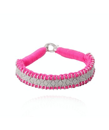 Bracelet Janeiro rose fluo 2 - 3 jours ouvrés.