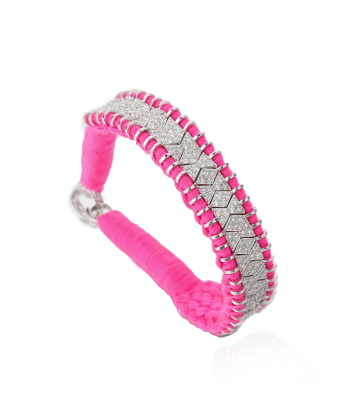 Bracelet Janeiro rose fluo 2 - 3 jours ouvrés.