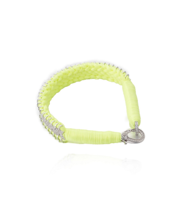 Bracelet Janeiro jaune fluo Venez découvrir notre 