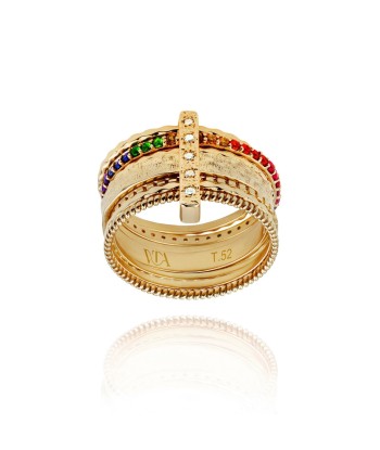 Bague Fanny rainbow solde