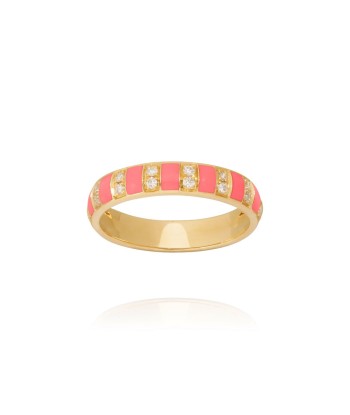 Bague Billie Corail fluo paiement sécurisé