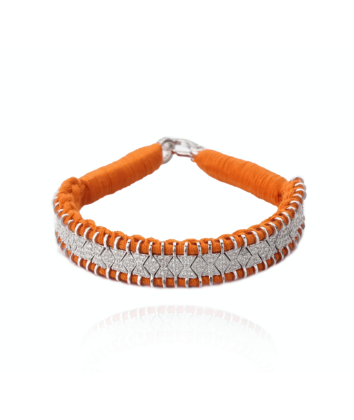 Bracelet Janeiro orange pas cheres