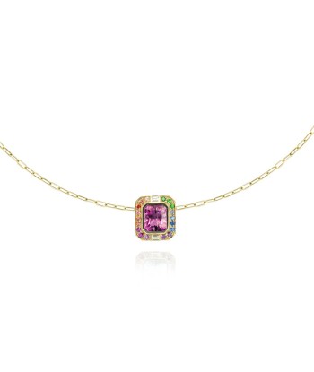 Collier Margareth spécial tourmaline pas cher 