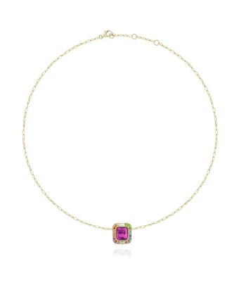 Collier Margareth spécial tourmaline pas cher 