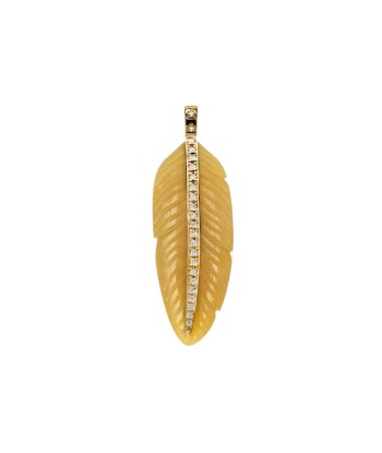 Pendentif Plume Aventurine pas cher