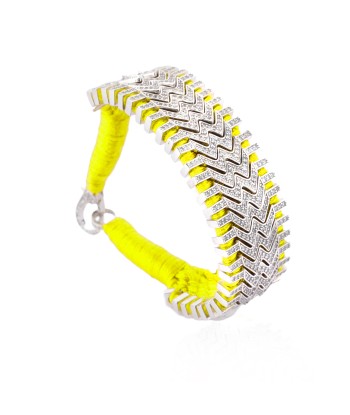 Bracelet Trancoso jaune fluo Comment ça marche