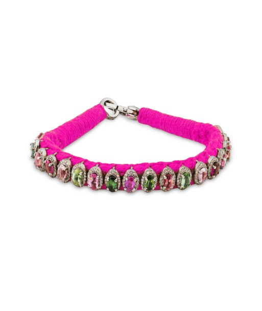 Bracelet Rio rose fluo 2 - 3 jours ouvrés.