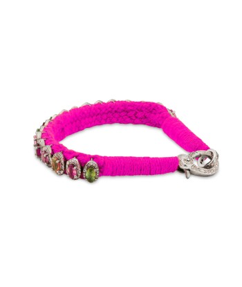 Bracelet Rio rose fluo 2 - 3 jours ouvrés.