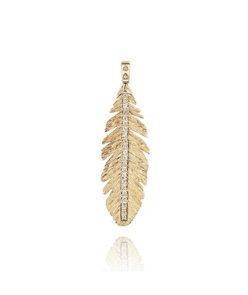 Pendentif Feather or des créatures d'habitude