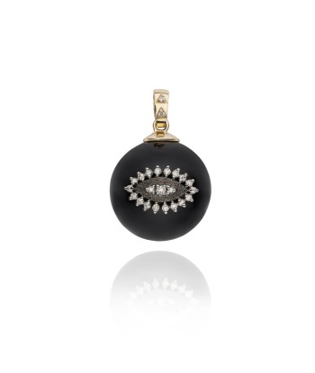 Pendentif Eye on me onyx soldes