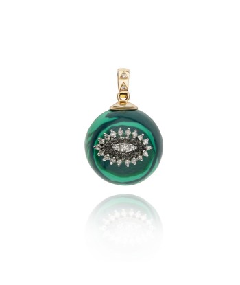 Pendentif Eye on me malachite votre