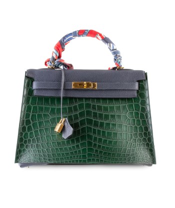 Couverture cuir pour sac Hermès Kelly & Birkin - Alligator (Sac non inclus) acheter en ligne