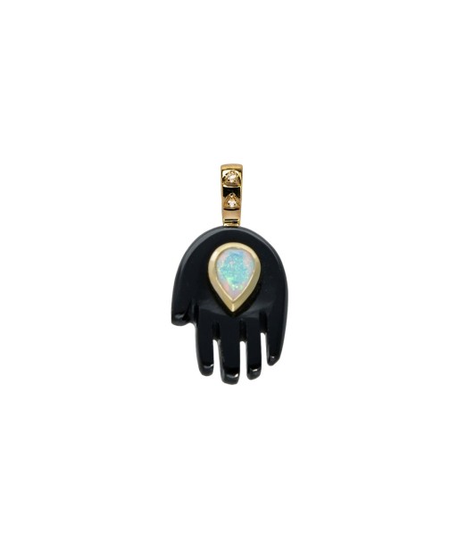 Pendentif Main onyx basket pas cher