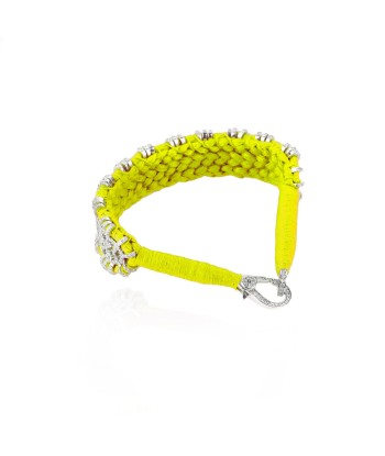 Bracelet Salvador jaune fluo l'évolution des habitudes 