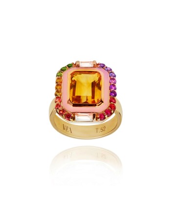 Bague Giny rose clair outlet