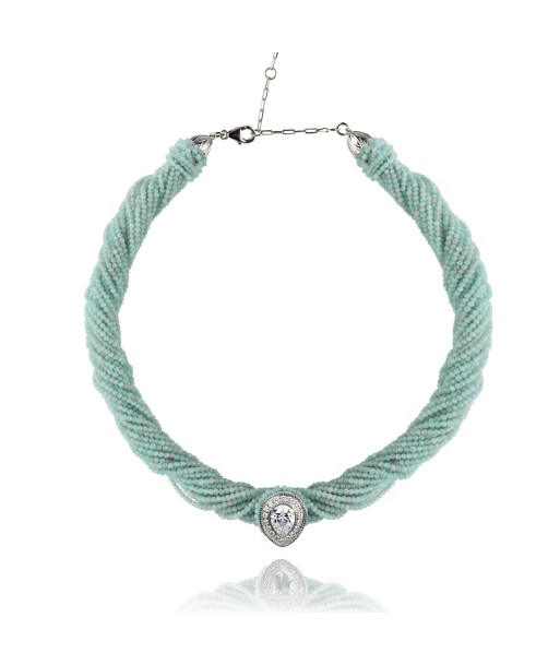 Collier Tornado Amazonite une grave pollution 