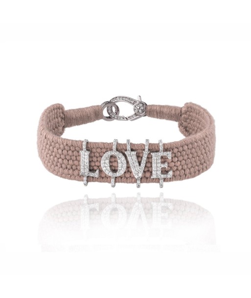 Bracelet Love Nude en argent Amélioration de cerveau avec