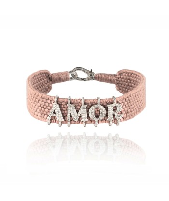 Bracelet Amor nude en argent Economisez 