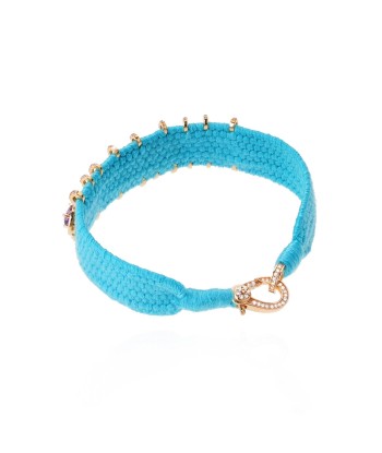 Bracelet Happy Turquoise en vermeil - Améthyste sur le site 