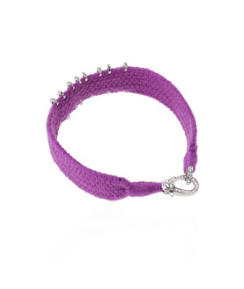 Bracelet Divine violet en argent vous aussi creer 