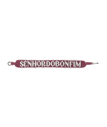 Bracelet Senhordobonfim bambou en argent rembourrage situé sous