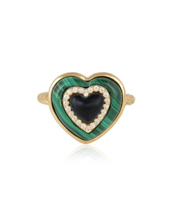 Bague Miamor Malachite de pas cher