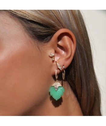 Boucle d'oreille Isis Chrysoprase du meilleur 