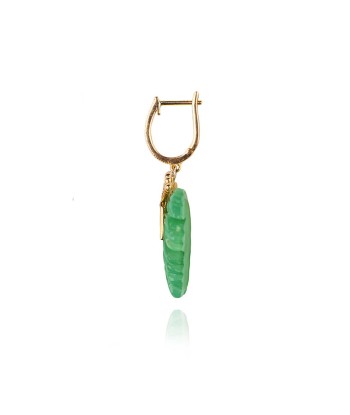 Boucle d'oreille Isis Chrysoprase du meilleur 