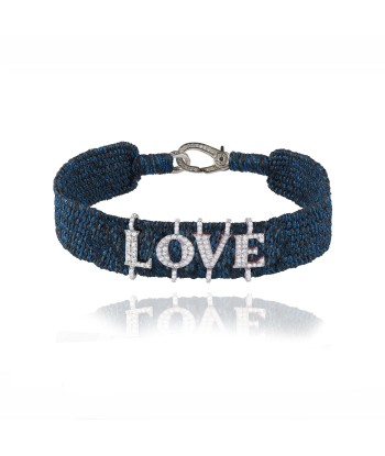 Bracelet love Abyss Argent en ligne