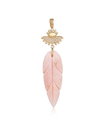 Pendentif Cesar Opale Rose de France