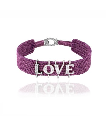 Bracelet love Candy Argent À commander