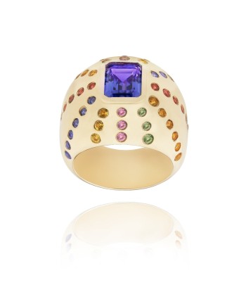 Marteen Gold Ring - rainbow de technologie